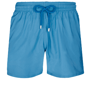 Herren Klassische dünne Stoffe Uni - Ultraleichte und verstaubare Solid Badeshorts für Herren, Star anise front Herren Klassische dünne Stoffe Uni - Ultraleichte und verstaubare Solid Badeshorts für Herren, Star anise front