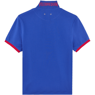Men Others Solid - Men Cotton Pique Polo Shirt Solid, Sea blue back Men Others Solid - Men Cotton Pique Polo Shirt Solid, Sea blue back