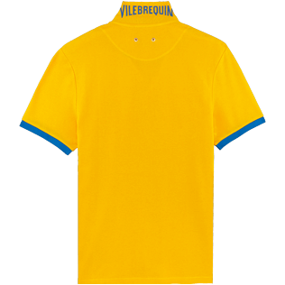 Homme AUTRES Uni - Polo en Piqué de Coton Homme Uni, Mangue back Homme AUTRES Uni - Polo en Piqué de Coton Homme Uni, Mangue back