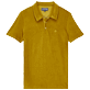 Men Others Solid - Men Jacquard Polo Solid, Bark front view