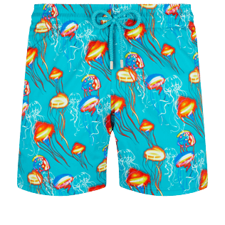 Men Others Printed - Men Stretch Swim Trunks Neo Medusa, Curacao front view