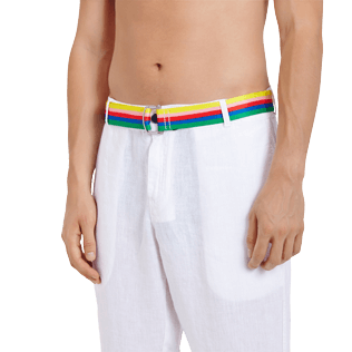 Homme AUTRES Imprimé - Ceinure imperméable Rainbow - Vilebrequin x JCC+ - Edition limitée, Blanc frontworn Homme AUTRES Imprimé - Ceinure imperméable Rainbow - Vilebrequin x JCC+ - Edition limitée, Blanc frontworn