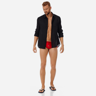 Men Swim brief and Boxer Solid - Men Fitted Swim Brief Tuxedo, Red polish supp2 Men Swim brief and Boxer Solid - Men Fitted Swim Brief Tuxedo, Red polish supp2