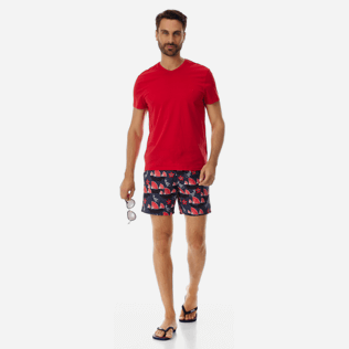 Men Ultra-light classique Printed - Men Ultra-Light and packable swimtrunks Hong Kong, Navy supp2 Men Ultra-light classique Printed - Men Ultra-Light and packable swimtrunks Hong Kong, Navy supp2