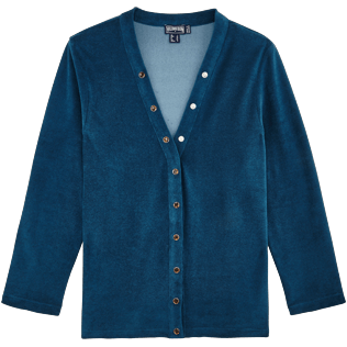 Women Others Solid - Women Terry Cloth Cardigan Sweaters Solid, Spray front Women Others Solid - Women Terry Cloth Cardigan Sweaters Solid, Spray front