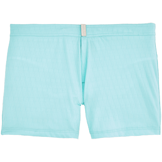 Homme Coupe courte Uni - Maillot de bain court Jacquard V71, Lagon front Homme Coupe courte Uni - Maillot de bain court Jacquard V71, Lagon front