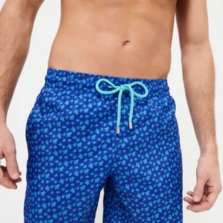 Men Ultra-light classique Printed - Men Swimwear Ultra-light and packable Micro Ronde Des Tortues, Sea blue details view 1