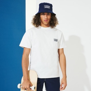 Men Others Solid - Men Bucket Hat - Vilebrequin x Highsnobiety, Deep blue frontworn Men Others Solid - Men Bucket Hat - Vilebrequin x Highsnobiety, Deep blue frontworn