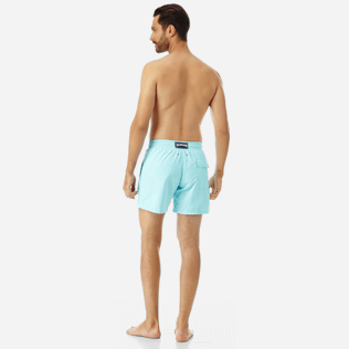 Men Classic Solid - Men swimtrunks Solid, Aquamarine backworn Men Classic Solid - Men swimtrunks Solid, Aquamarine backworn