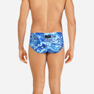 Uomo Slip e Boxer Stampato - Slip mare uomo aderenti Splash, Blu nettuno supp2 Uomo Slip e Boxer Stampato - Slip mare uomo aderenti Splash, Blu nettuno supp2
