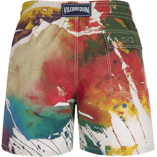 男士 Gra 泳裤 - Vilebrequin x John M Armleder 合作款 Multicolor 后视图