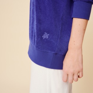 Herren Andere Uni - Solid Unisex-Sweatshirt aus Frottee, Purple blue Details Ansicht 6