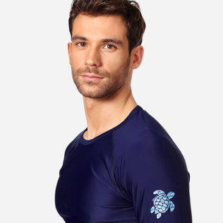 Autros Estampado - Camiseta térmica estampada unisex, Azul marino supp1 Autros Estampado - Camiseta térmica estampada unisex, Azul marino supp1