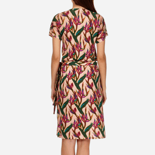 Femme AUTRES Imprimé - Robe portefeuille Femme Mini Paradise 3D, Nude supp2 Femme AUTRES Imprimé - Robe portefeuille Femme Mini Paradise 3D, Nude supp2