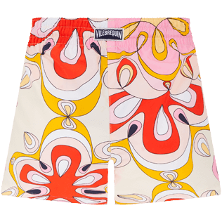 Donna Altri Stampato - Shorts da bagno donna Kaleidoscope, Camellia vista posteriore