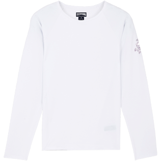 Femme AUTRES Imprimé - T-Shirt Anti UV Femme Jungle Turtles, Blanc front Femme AUTRES Imprimé - T-Shirt Anti UV Femme Jungle Turtles, Blanc front