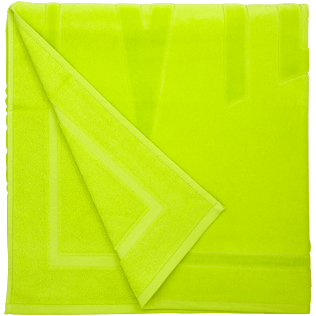 Serviettes de plage Uni - Serviette de plage Jacquard Unie, Citronnelle back Serviettes de plage Uni - Serviette de plage Jacquard Unie, Citronnelle back