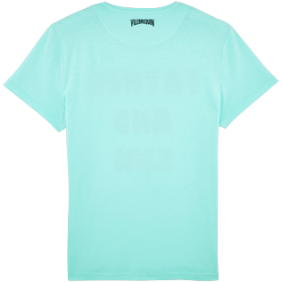 Hombre T-Shirt Estampado - Camiseta de algodón con estampado «Tel père, tel fils» para hombre, Laguna back Hombre T-Shirt Estampado - Camiseta de algodón con estampado «Tel père, tel fils» para hombre, Laguna back