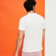 Men Others Printed - Men Cotton T-shirt Vilebrequin Vacation Tools, Off white back worn view