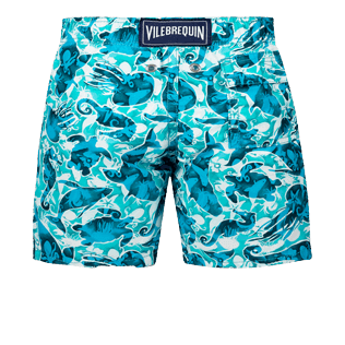 Garçons AUTRES Imprimé - Maillot de bain Garçon Double Focus - Exclusivité Web, Menthe back Garçons AUTRES Imprimé - Maillot de bain Garçon Double Focus - Exclusivité Web, Menthe back