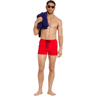 Homme CLASSIQUE COURT Uni - Maillot de bain homme Stretch Court uni, Rouge medicis supp2 Homme CLASSIQUE COURT Uni - Maillot de bain homme Stretch Court uni, Rouge medicis supp2