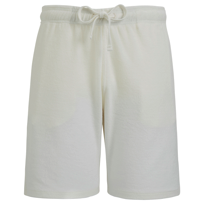 Men Others Solid - Unisex Terry Bermuda shorts, Chalk front view