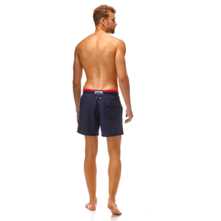 Men Classic / Moorea Solid - Solid Bicolor Swim shorts, Navy / red backworn Men Classic / Moorea Solid - Solid Bicolor Swim shorts, Navy / red backworn