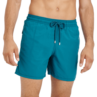 Hombre Clásico Liso - Bañador de color liso para hombre, Pinos supp1 Hombre Clásico Liso - Bañador de color liso para hombre, Pinos supp1