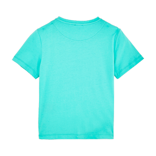 Boys Others Printed - Boys Cotton Jersey T-shirt Solid, Veronese green back Boys Others Printed - Boys Cotton Jersey T-shirt Solid, Veronese green back