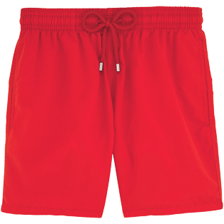 Men Classic Solid - Men swimtrunks Solid, Poppy red front Men Classic Solid - Men swimtrunks Solid, Poppy red front