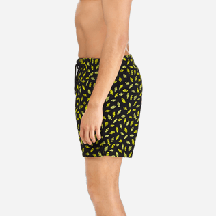 Men Classic / Moorea Embroidered - Men Swimtrunks Embroidered Mini Fish - Limited Edition, Black supp3 Men Classic / Moorea Embroidered - Men Swimtrunks Embroidered Mini Fish - Limited Edition, Black supp3