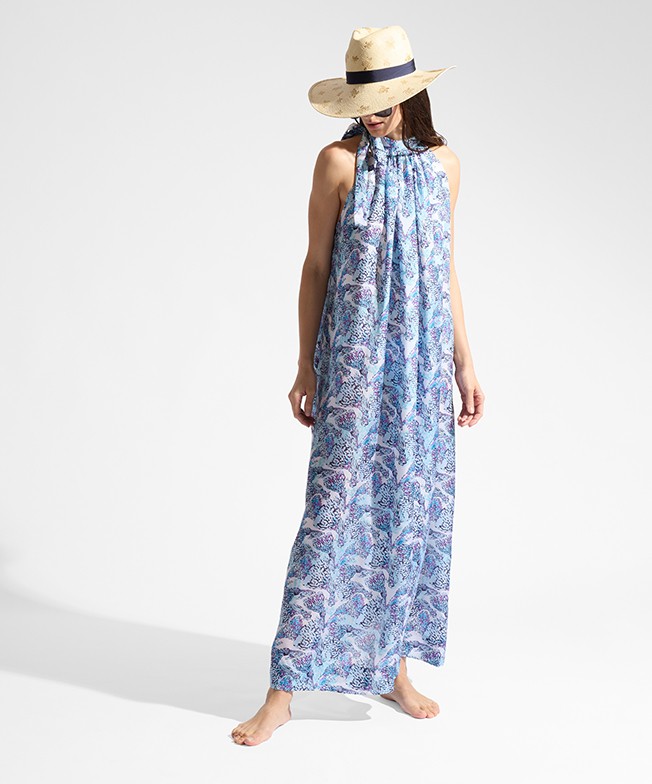 【MALBON】 Ice Touch Sleeveless Dress ■WOMAN /追跡付 MALBON ♥ Ice Touch Sleeveless Dress /追跡付