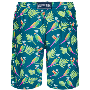 Homme CLASSIQUE LONG Imprimé - Maillot de bain homme Long Multicolore Parrots, Goa back Homme CLASSIQUE LONG Imprimé - Maillot de bain homme Long Multicolore Parrots, Goa back