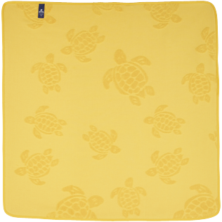 Altri Unita - Asciugamano neonato in cotone Turtle Jacquard, Curry back Altri Unita - Asciugamano neonato in cotone Turtle Jacquard, Curry back