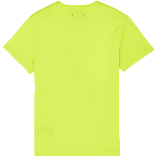 Hombre Autros Estampado - Camiseta de algodón con estampado Lobster en relieve con efecto 3D para hombre, Limoncillo back Hombre Autros Estampado - Camiseta de algodón con estampado Lobster en relieve con efecto 3D para hombre, Limoncillo back