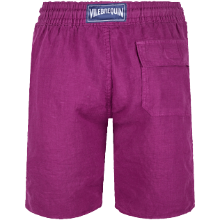 Men 111 Solid - Men Linen Bermuda Short Solid, Kerala back Men 111 Solid - Men Linen Bermuda Short Solid, Kerala back