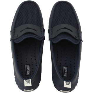 Men Others Solid - Waterproof loafers, Navy front Men Others Solid - Waterproof loafers, Navy front