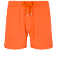 Uomo Classico stretch Unita - Costume da bagno uomo elasticizzato Micro Ronde des Tortues, Guava vista frontale