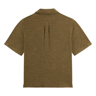 Men Others Solid - Unisex Linen Shirt Solid, 466 back Men Others Solid - Unisex Linen Shirt Solid, 466 back