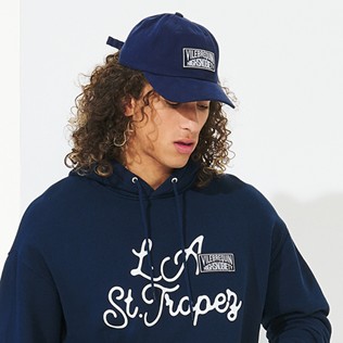 Hombre Autros Bordado - Gorra para hombre - Vilebrequin x Highsnobiety, Deep blue frontworn Hombre Autros Bordado - Gorra para hombre - Vilebrequin x Highsnobiety, Deep blue frontworn