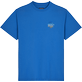 Camiseta con logotipo degradado bordado para hombre de Vilebrequin x The BeachBoy Earthenware vista frontal