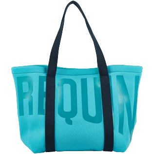 Others Printed - Large Beach Bag Vilebrequin, Azure back Others Printed - Large Beach Bag Vilebrequin, Azure back