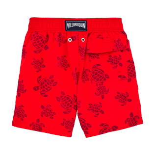 Niños Autros Estampado - Bañador con estampado Tortues Flockées, Amapola back Niños Autros Estampado - Bañador con estampado Tortues Flockées, Amapola back