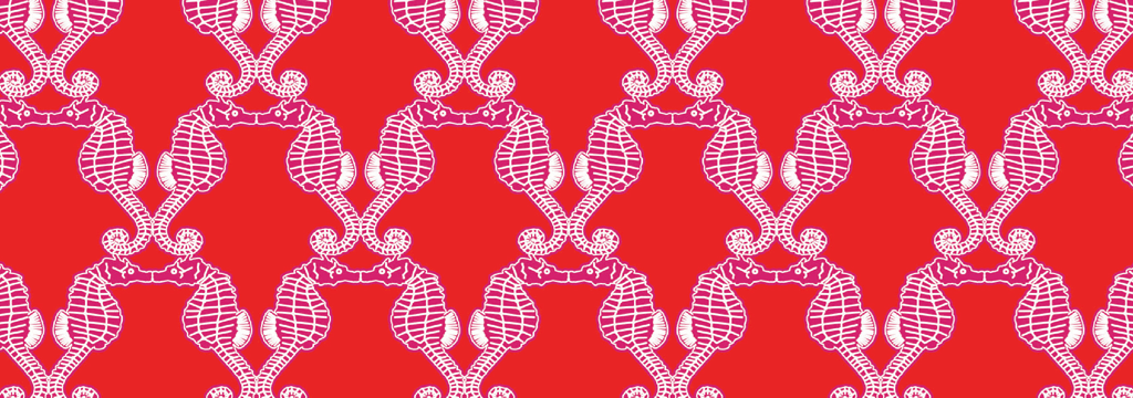 Hombres Corte Clásico Estampado - Bañador Valentine Day Hippocampes, Amapola pattern Hombres Corte Clásico Estampado - Bañador Valentine Day Hippocampes, Amapola pattern
