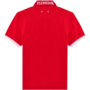 Men Others Solid - Men Cotton Pique Polo Shirt Solid, Red polish back Men Others Solid - Men Cotton Pique Polo Shirt Solid, Red polish back