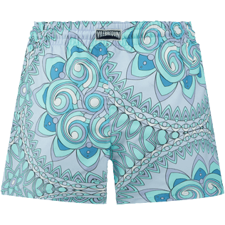 Photo de Femme AUTRES Imprimé - Shorty de bain femme Mandala, Lagon vue de dos Photo de Femme AUTRES Imprimé - Shorty de bain femme Mandala, Lagon vue de dos