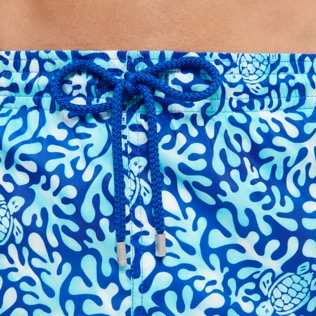 Uomo Classico ultraleggero Stampato - Costume da bagno uomo ultraleggero e ripiegabile Turtles Splash, Blu mare dettagli vista 1