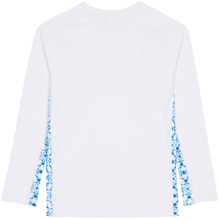 Homme AUTRES Imprimé - T-shirt anti UV homme manches longues Ikat Medusa, Blanc vue de dos