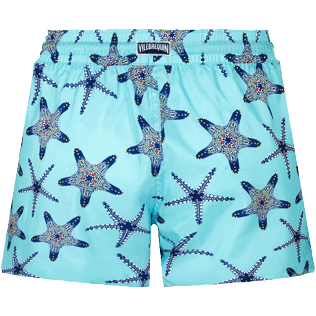 Women Others Printed - Women in light fabric Swim Short Starfish Dance, Lazulii blue back Women Others Printed - Women in light fabric Swim Short Starfish Dance, Lazulii blue back