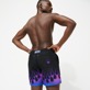 Men Others Printed - Men Swim Trunks Hot Rod 360° - Vilebrequin x Sylvie Fleury, Black details view 1